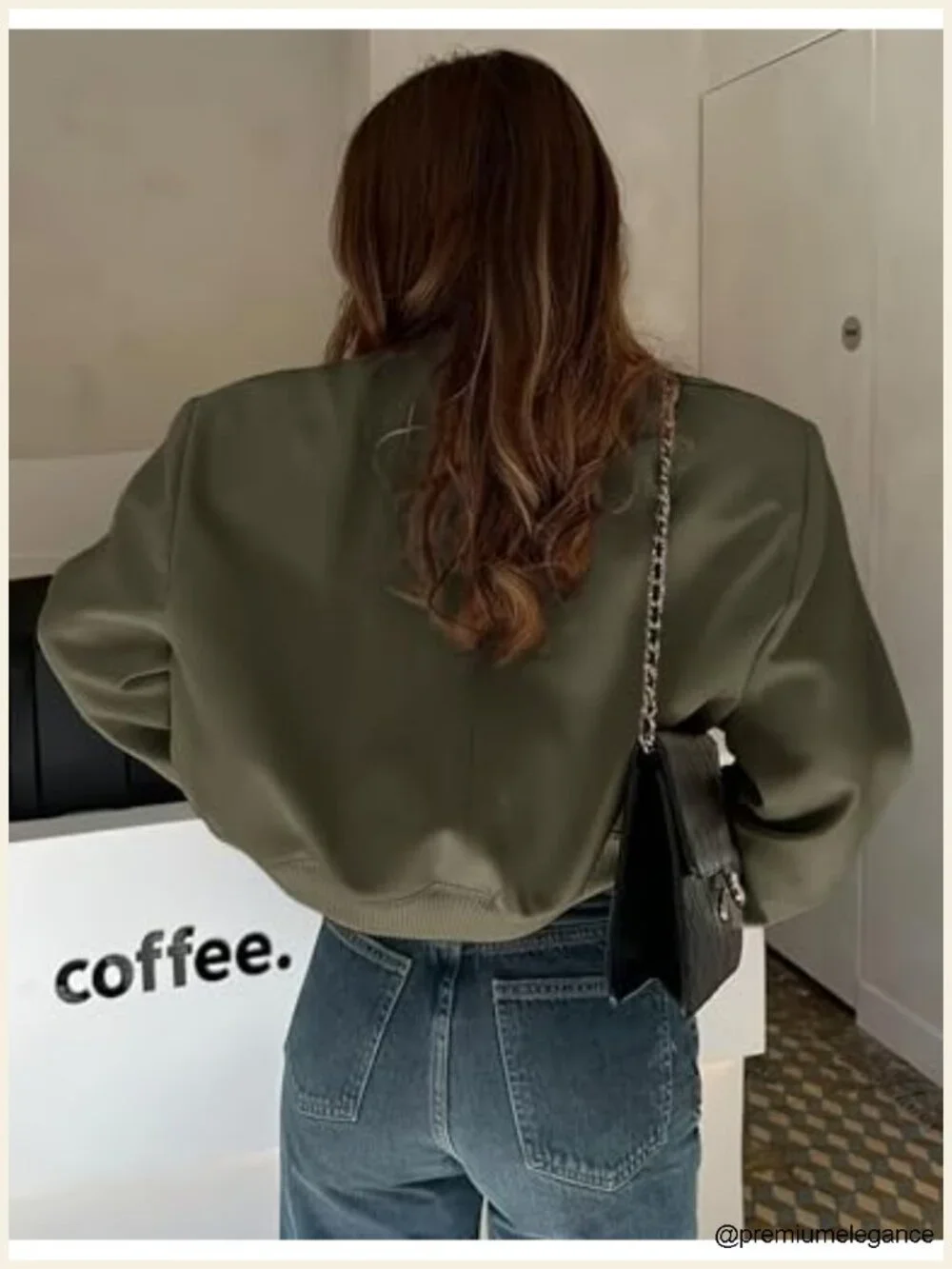 Women Bomber Jacket Button Down Varsity Casual Shacket Lightweight Fall